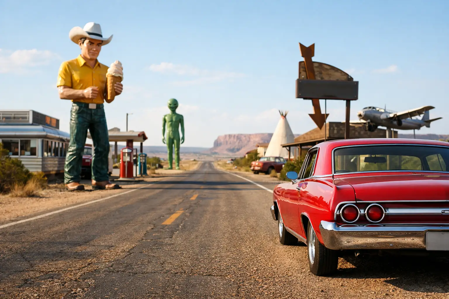 15 Best Route 66 Roadside Attractions out of 100