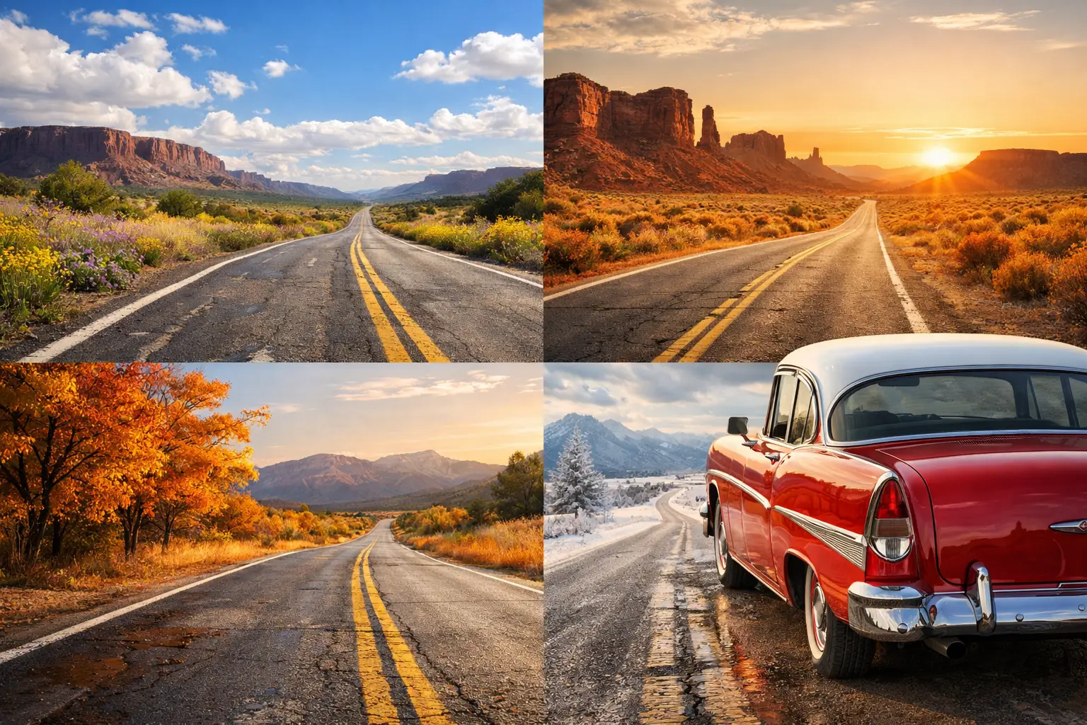 Best Time for Route 66 Trip by Season