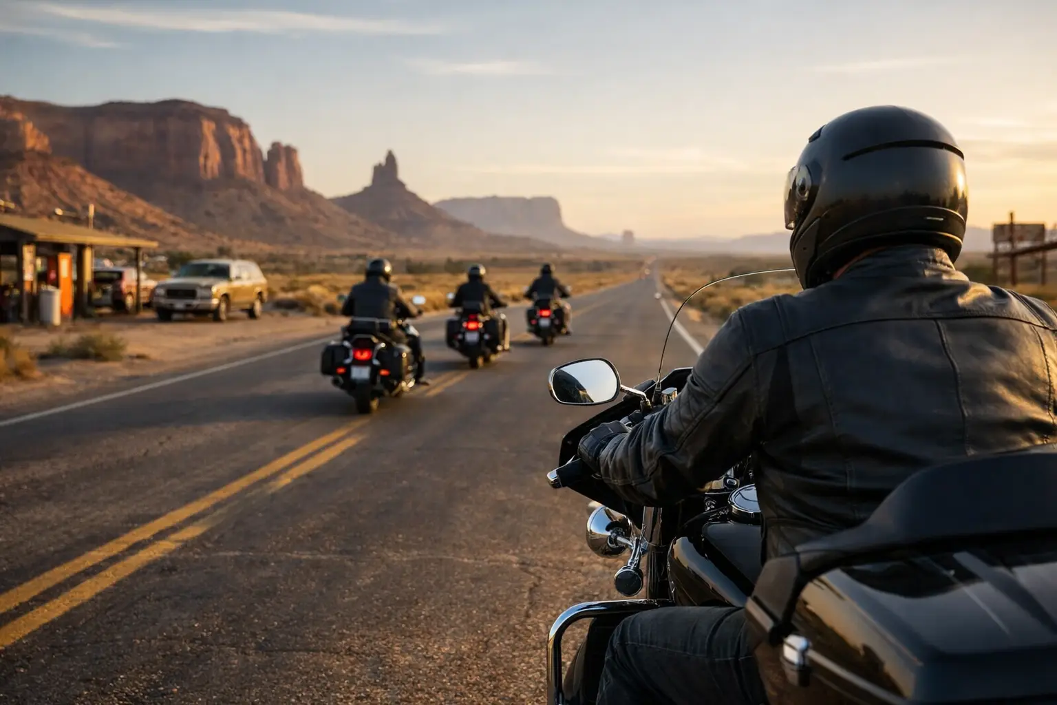 Guided Motorcycle Tour Packages on Route 66