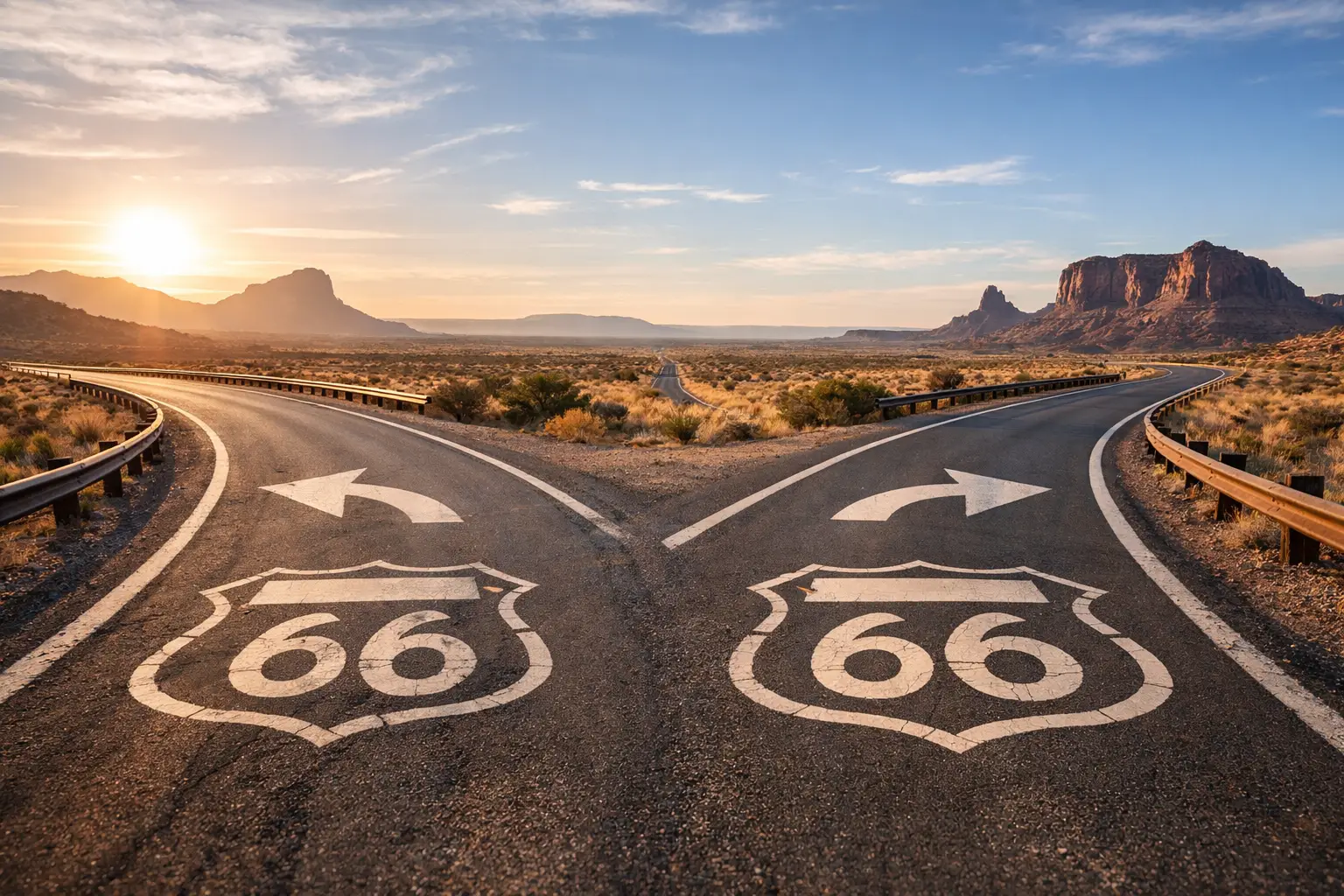 Route 66 Eastbound or Westbound - Which Way?