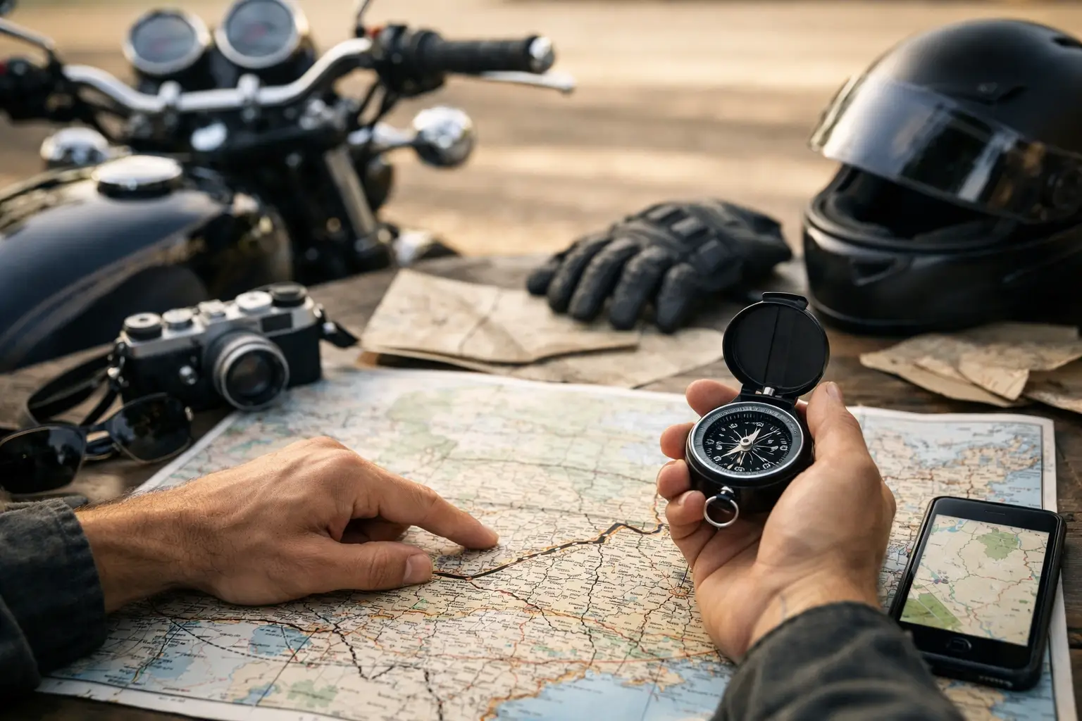 Route 66 Motorcycle Map That Actually Helps