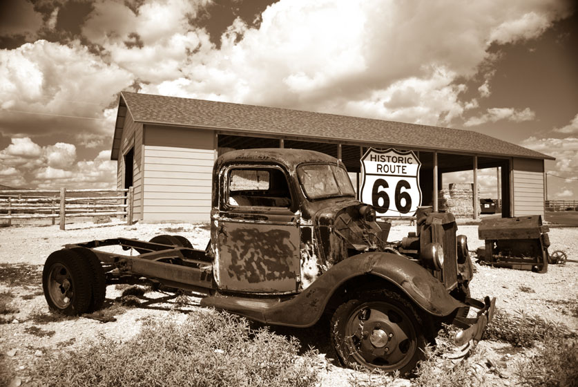 route 66 us tour with a guide